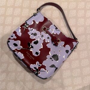 Kate Spade Eva Small Bucket Wine Red